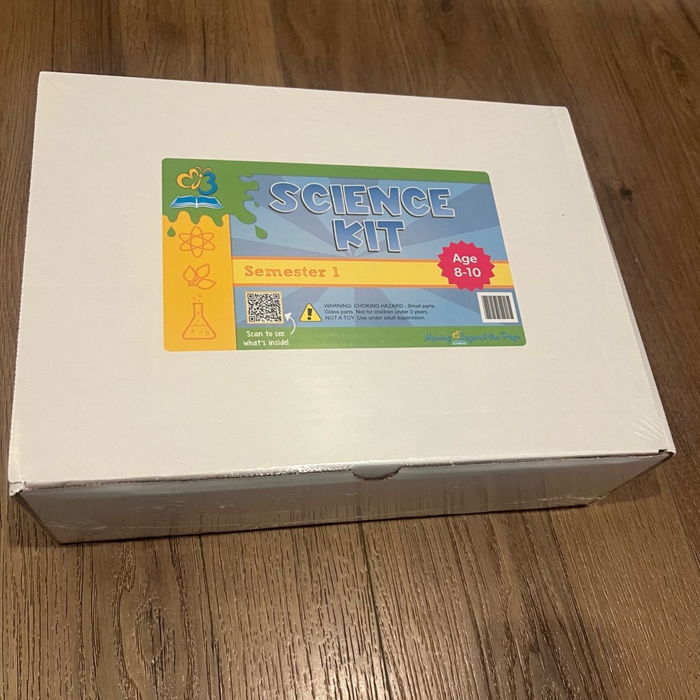 Moving Beyond the Page Science Kit for Ages 8-10 Semester 1 Unopened